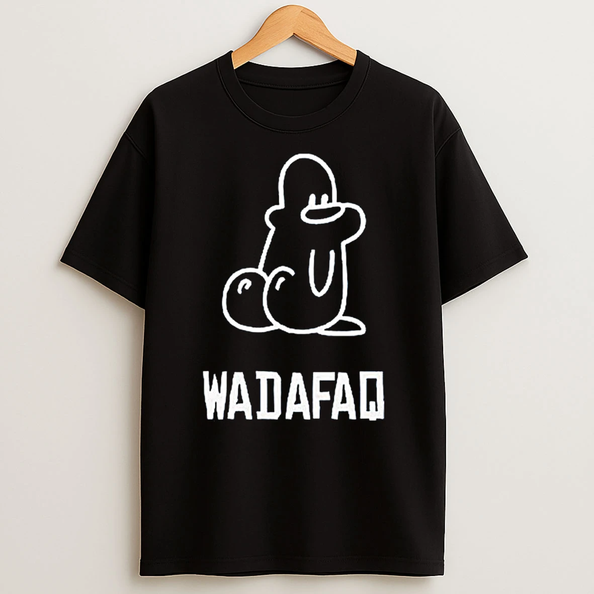 Wadafuq Style Waddle Logo Parody Tshirt Hoodie
