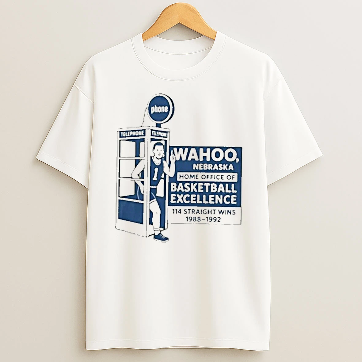 Wahoo Nebraska Home Office Of Basketball Excellence Tshirt Hoodie