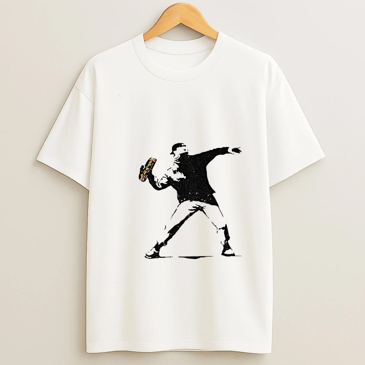 Washington Dc Sandwich Throw Guy Banksy Inspired Tshirt Hoodie