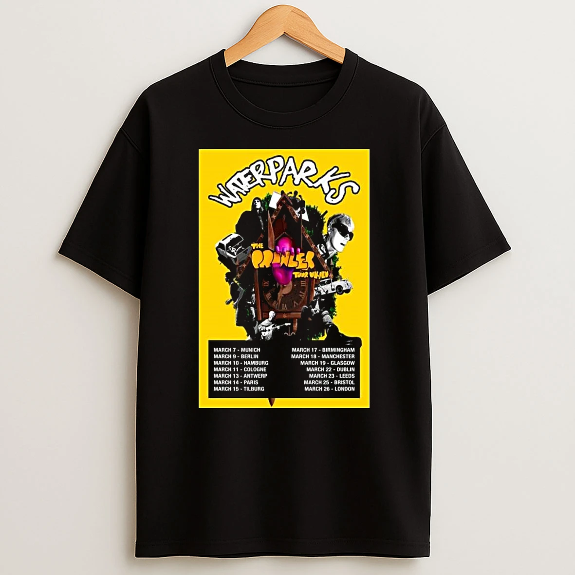 Waterparks Uk Eu Tour March 2026 Tshirt Hoodie
