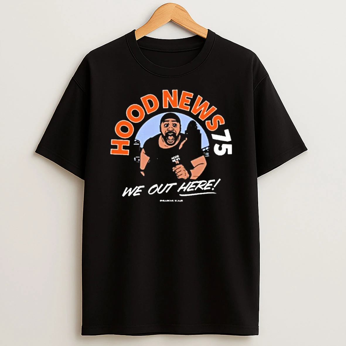 We Out Here Hood News 75 Cincinnati Bengals Football 2025 Tshirt Hoodie