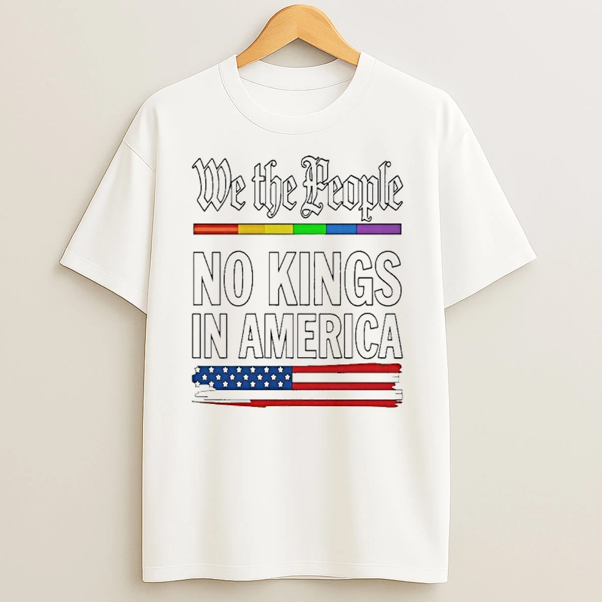 We The People No Kings In America Tshirt Hoodie