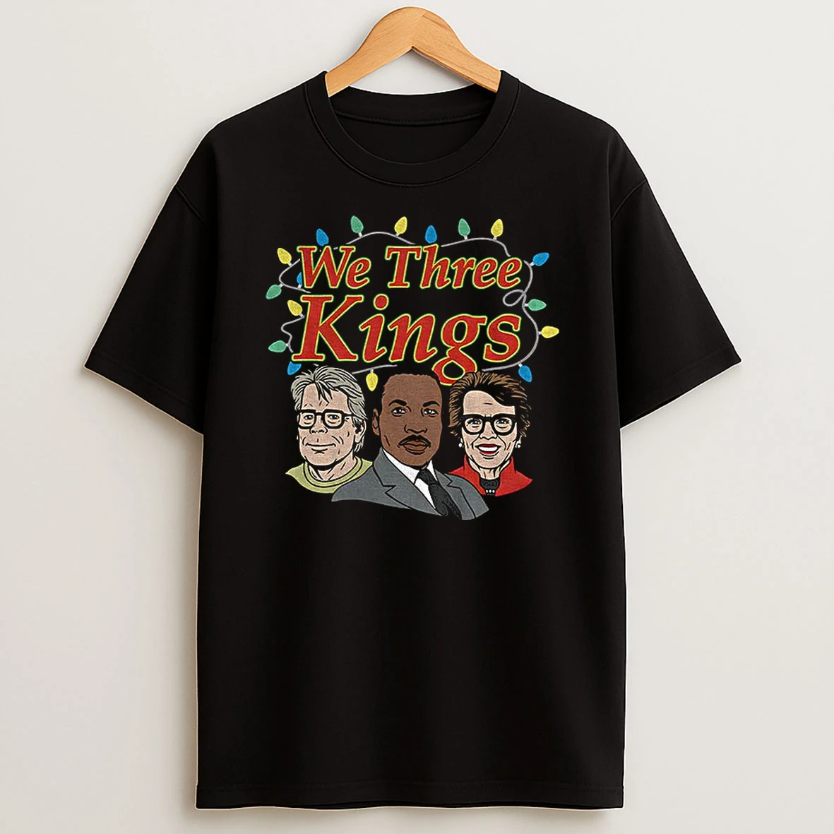 We Three Kings Christmas Light Merry Xmas Tshirt Hoodie