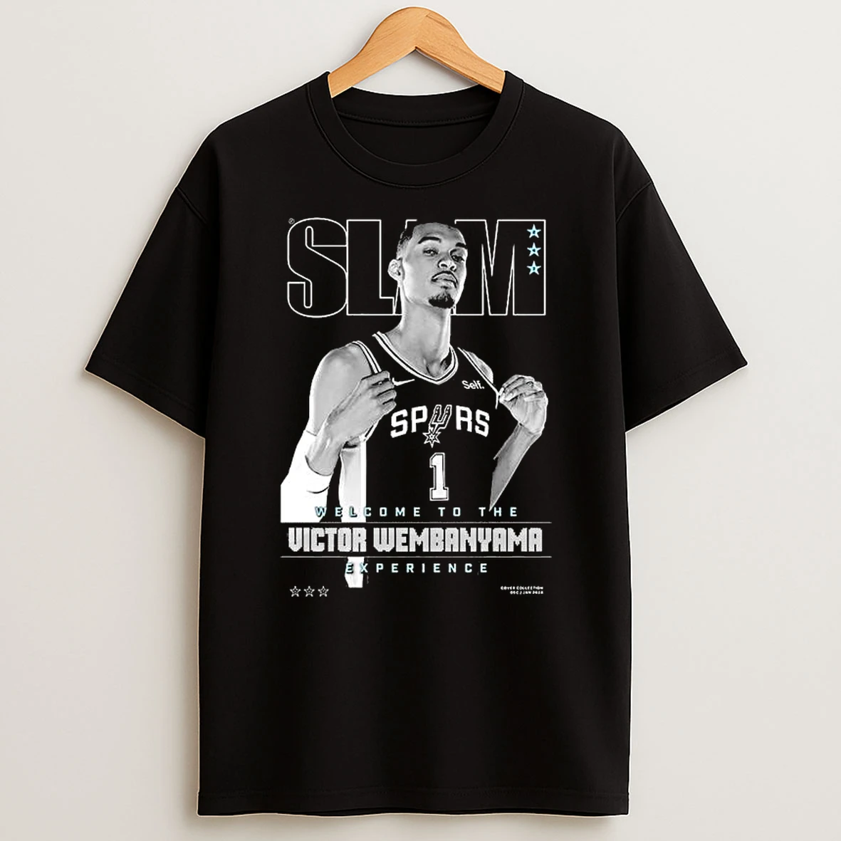 Welcome To The Victor Wembanyama San Antonio Spurs Slam Cover Tshirt Hoodie