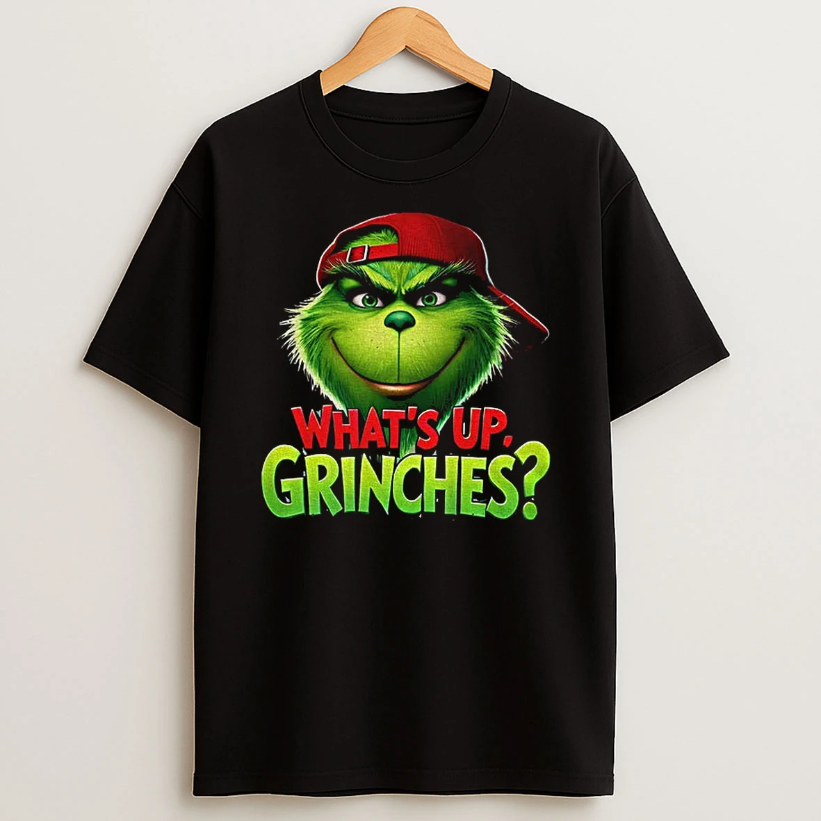 Whats Up Grinches Baseball Cap Merry Christmas Tshirt Hoodie