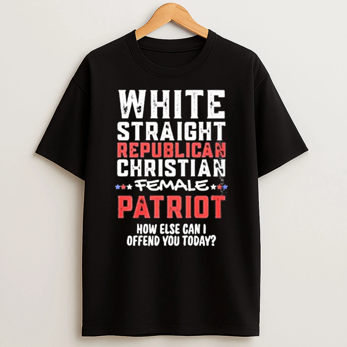 White Straight Republican Christian Female Patriot Tshirt Hoodie