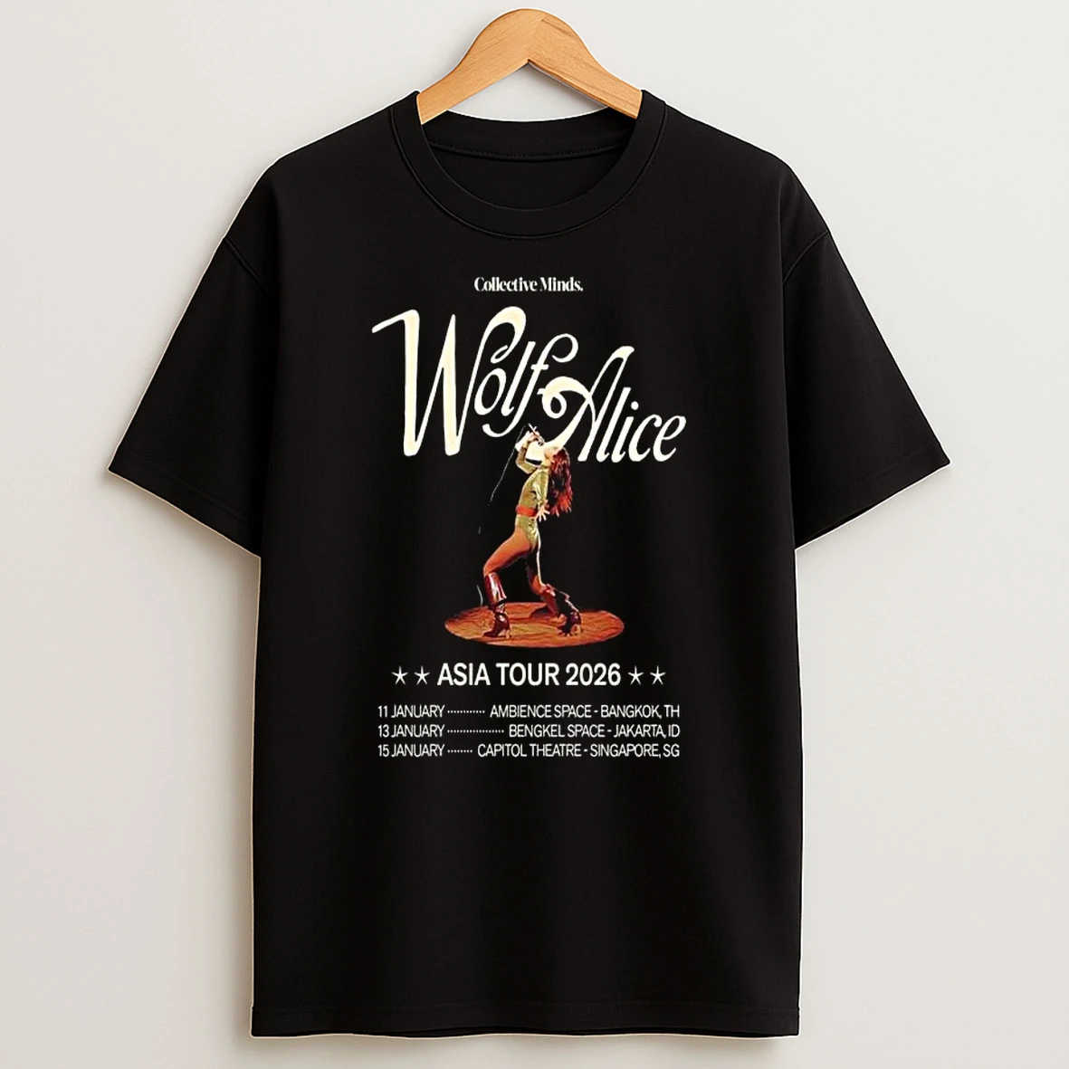 Wolf Alice Asia Tour 2026 Tshirt Hoodie