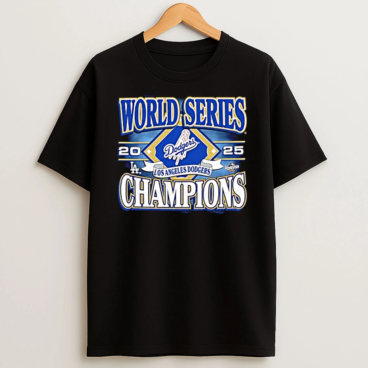 World Series Champions 2025 Los Angeles Dodgers Vintage Tshirt Hoodie