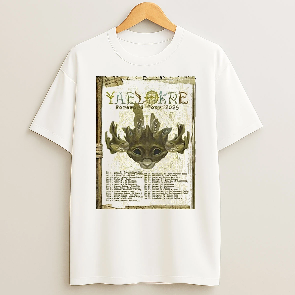 Yaelokre Foreword 2025 Tour Tshirt Hoodie