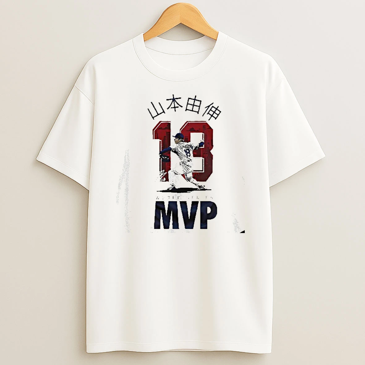 Yoshinobu Yamamoto 13 Los Angeles Dodgers 2025 World Series Mvp Tshirt Hoodie