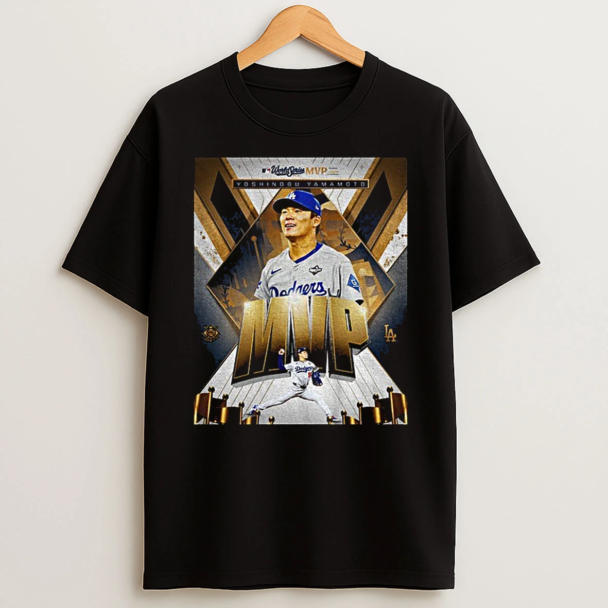 Yoshinobu Yamamoto 2025 World Series Mvp Dodgers Baseball Tshirt Hoodie