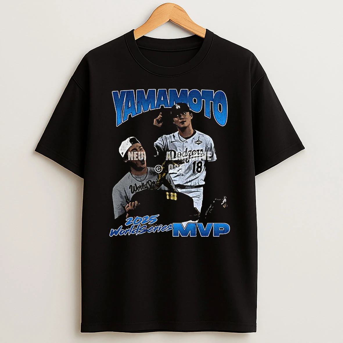 Yoshinobu Yamamoto 2025 World Series Mvp Los Angeles Dodgers Mlb Champions Graphic Tshirt Hoodie