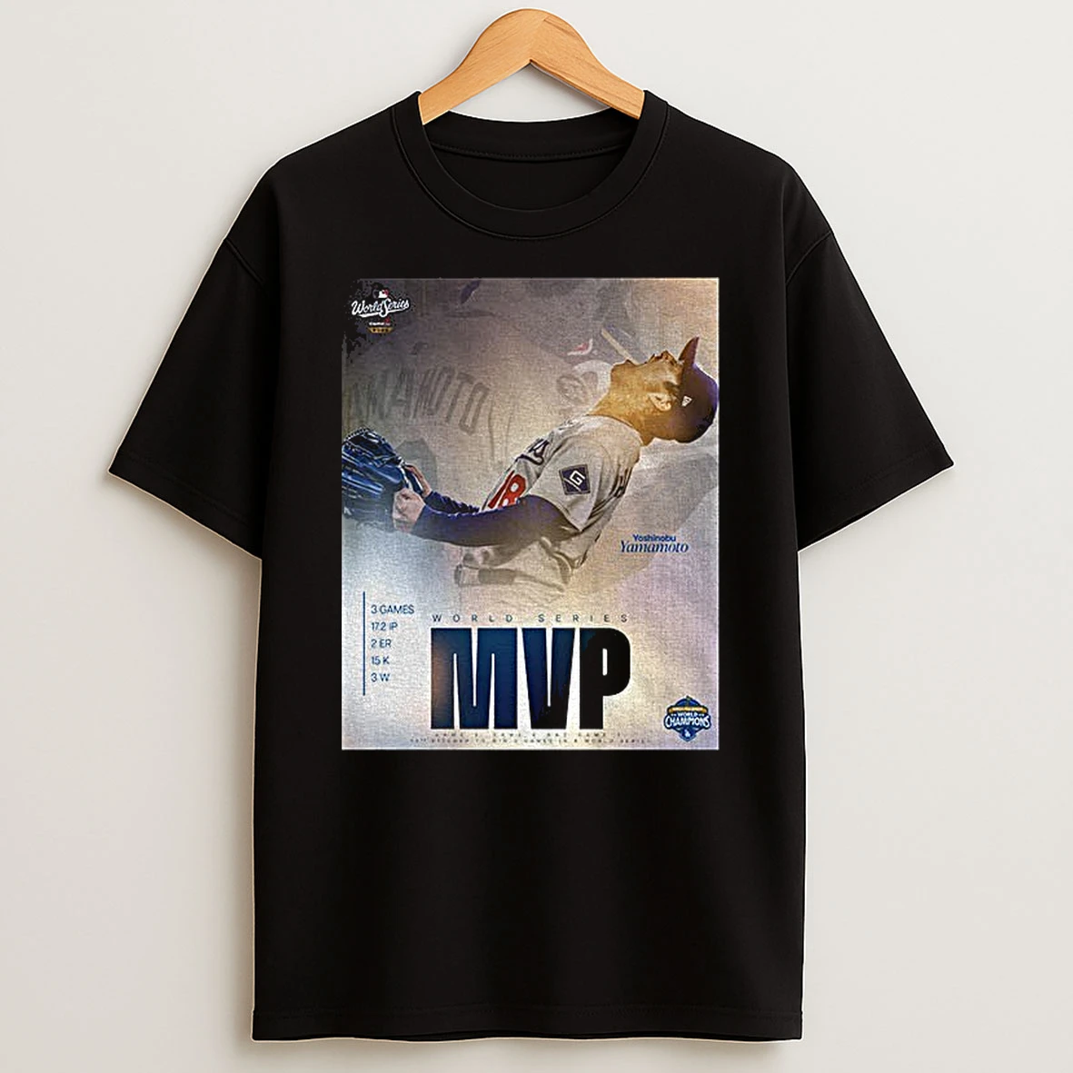 Yoshinobu Yamamoto 2025 World Series Mvp Tshirt Hoodie