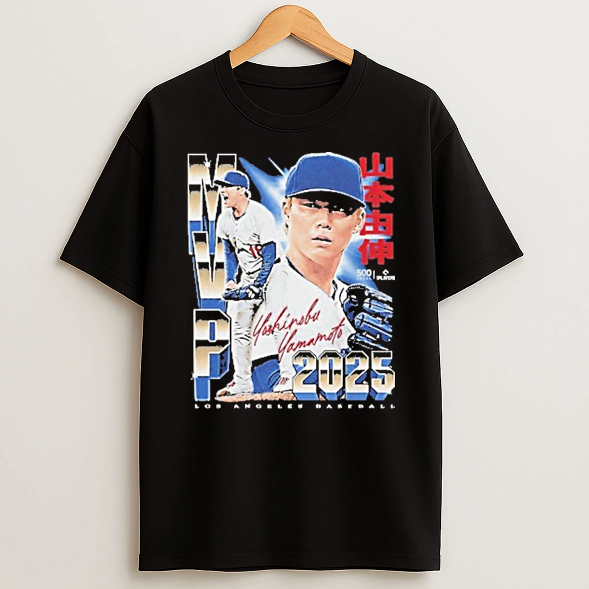 Yoshinobu Yamamoto Los Angeles D 2025 Champs Mvp Tshirt Hoodie