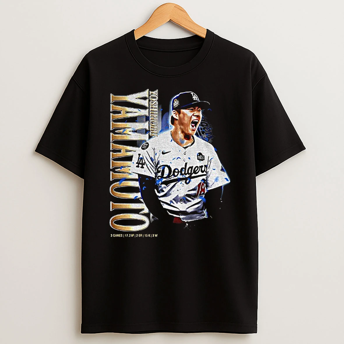Yoshinobu Yamamoto Los Angeles Dodgers World Series 2025 Most Valuable Player Mlb Tshirt Hoodie