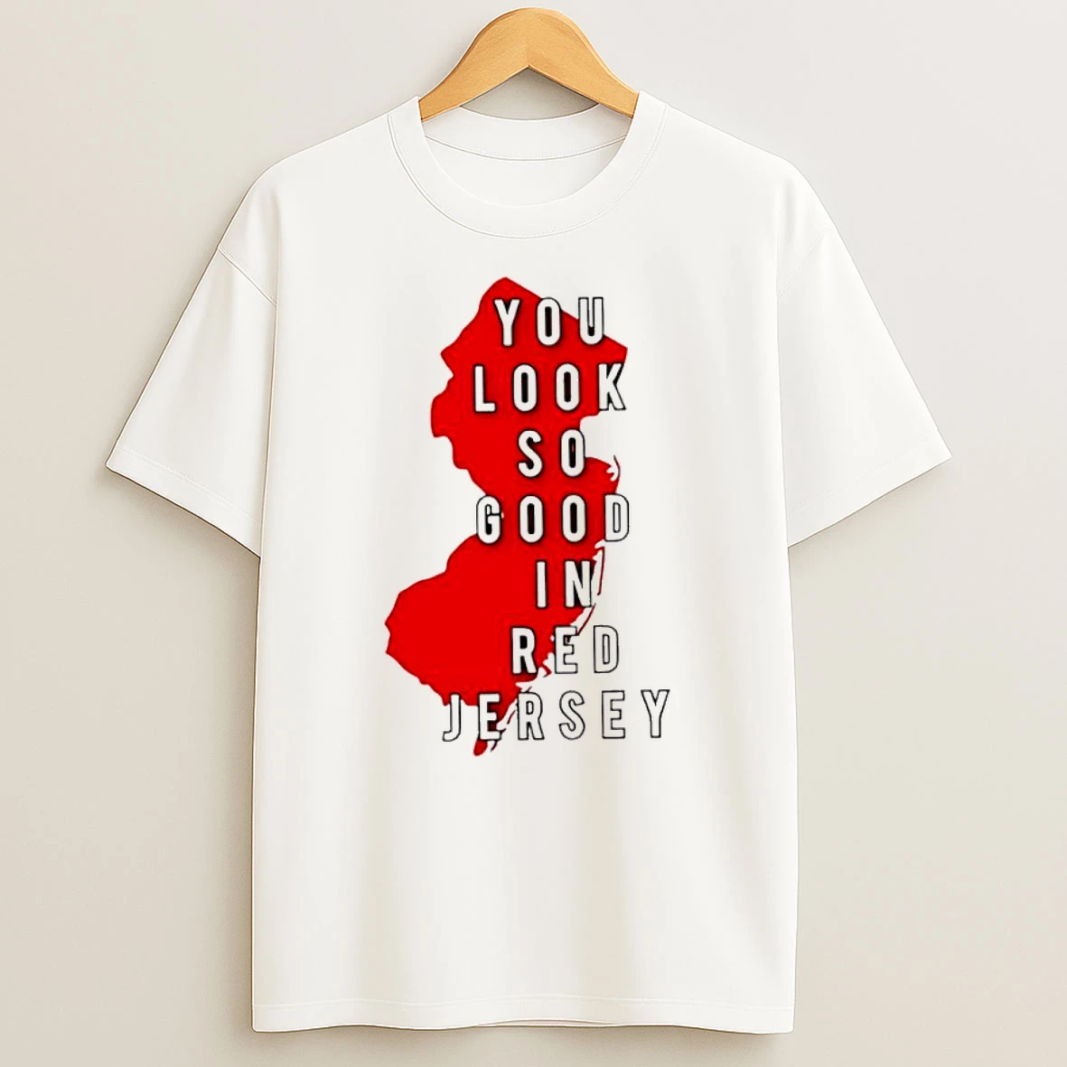 You Look So Good In Red Jersey Tshirt Hoodie