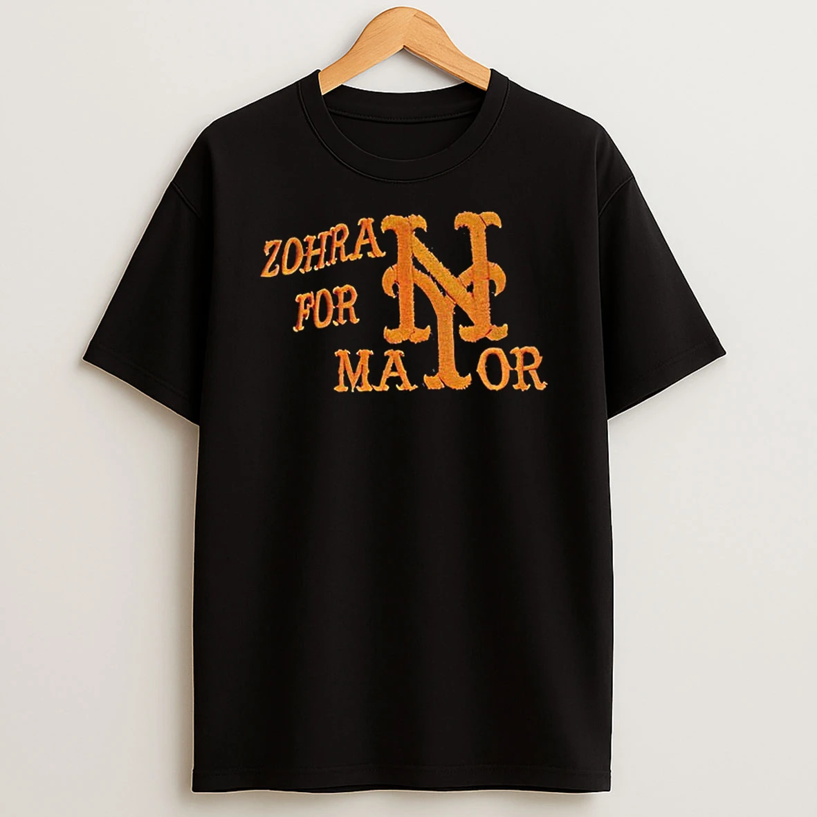 Zohran For Mayor Ny Mets Logo Tshirt Hoodie