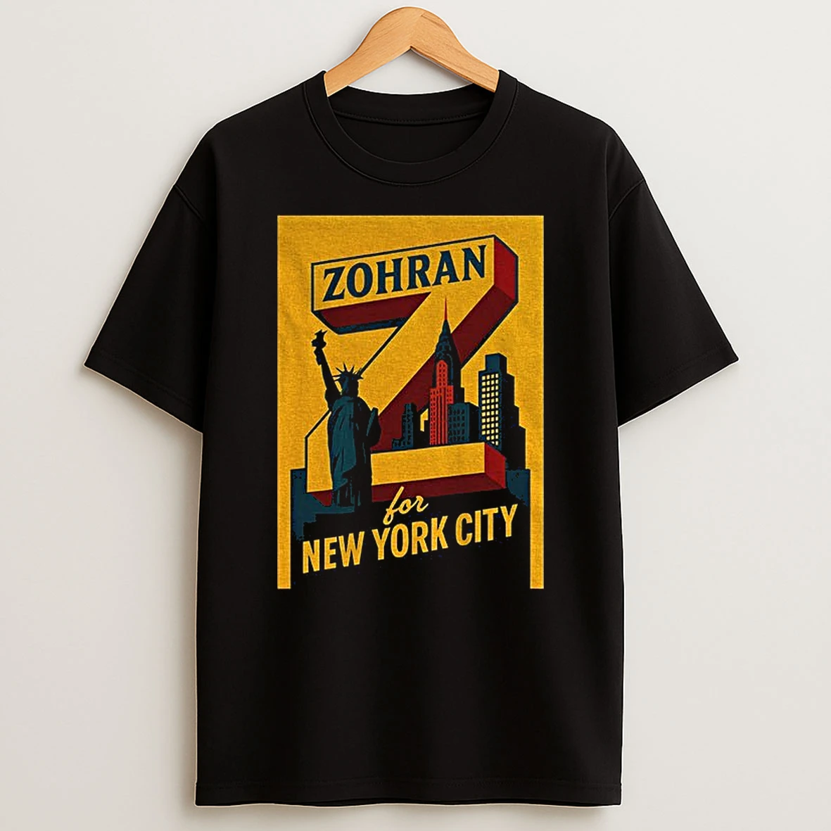 Zohran For Nyc Rolled Zohran For New York City Tshirt Hoodie