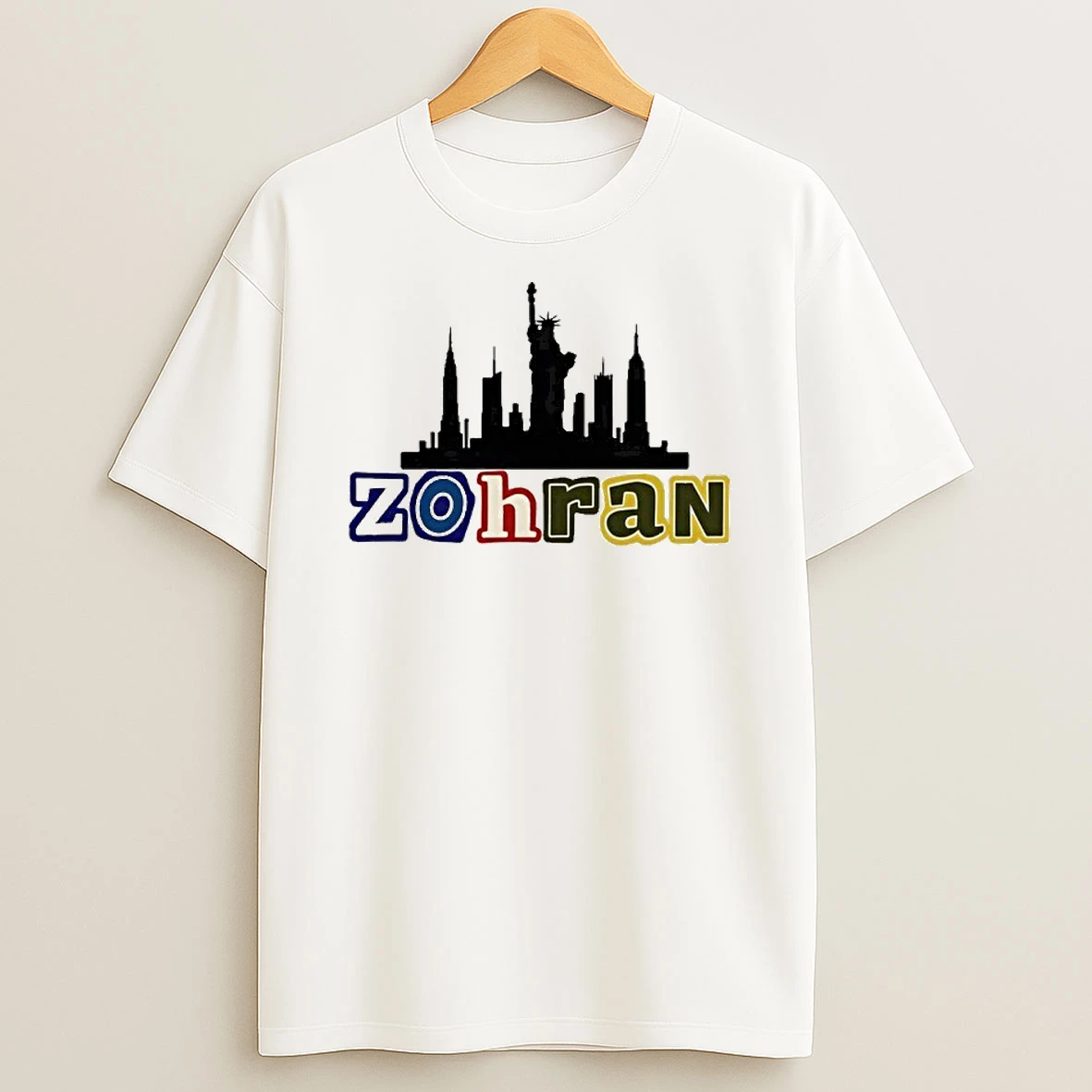Zohran Mamdani For New York Nyc Skyline Tshirt Hoodie