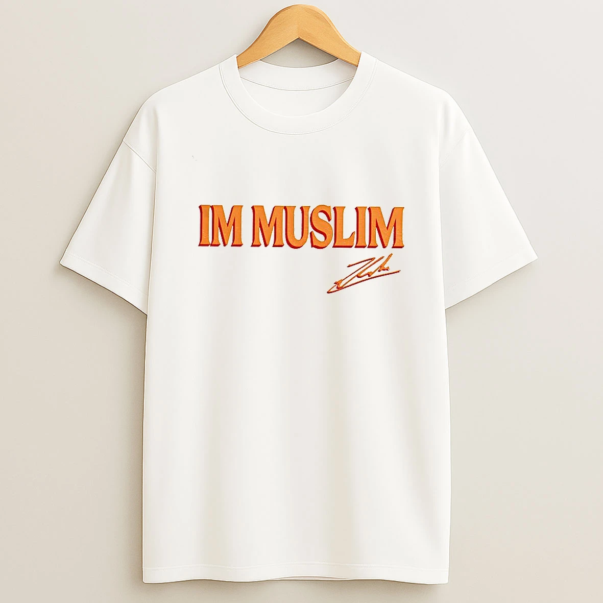 Zohran Mamdani Im Muslim Turn The Volume Up Protest Liberal Democracy Signature Tshirt Hoodie