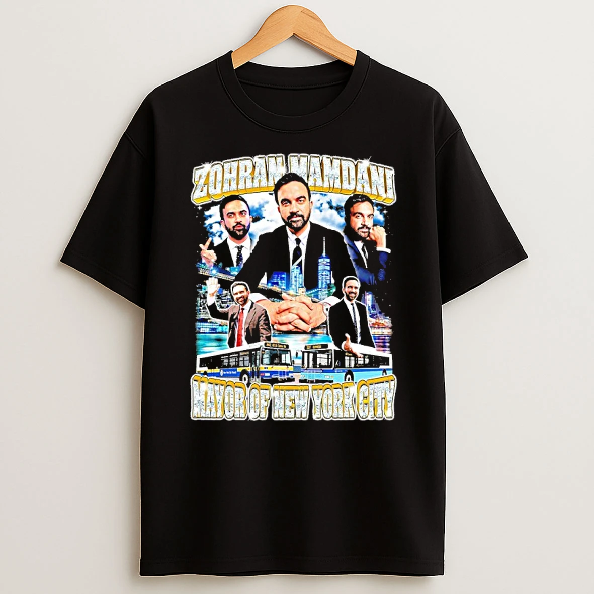 Zohran Mamdani Mayor Of The New York City Vintage Tshirt Hoodie