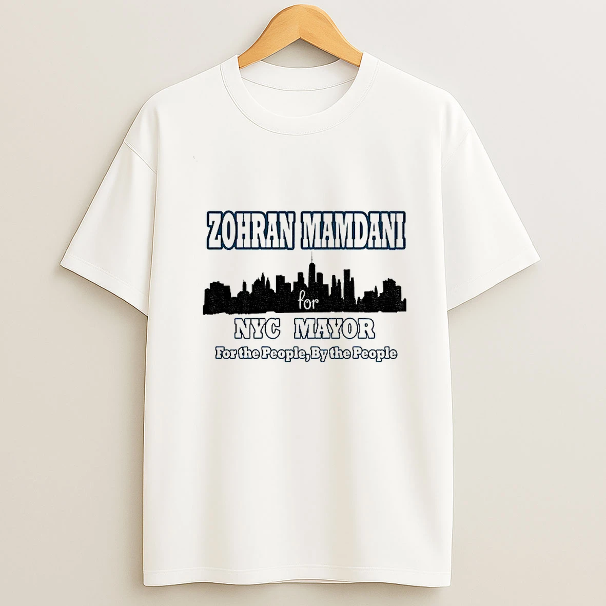 Zohran Mamdani Nyc Mayor 2025 For The People By The People Tshirt Hoodie