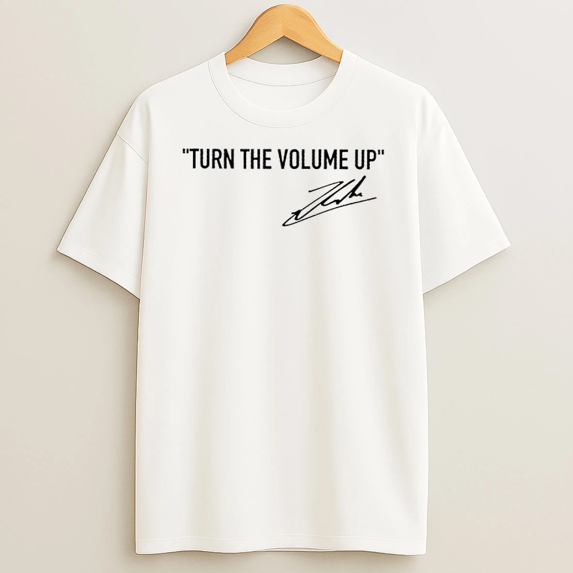 Zohran Mamdani Political Activist Turn The Volume Up Signature Tshirt Hoodie
