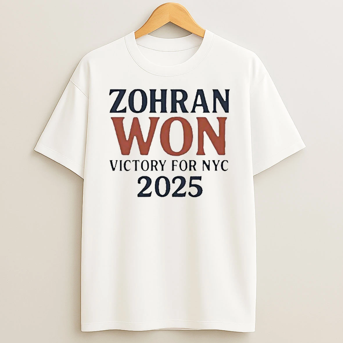 Zohran Mamdani Won Victory For Nyc 2025 Tshirt Hoodie
