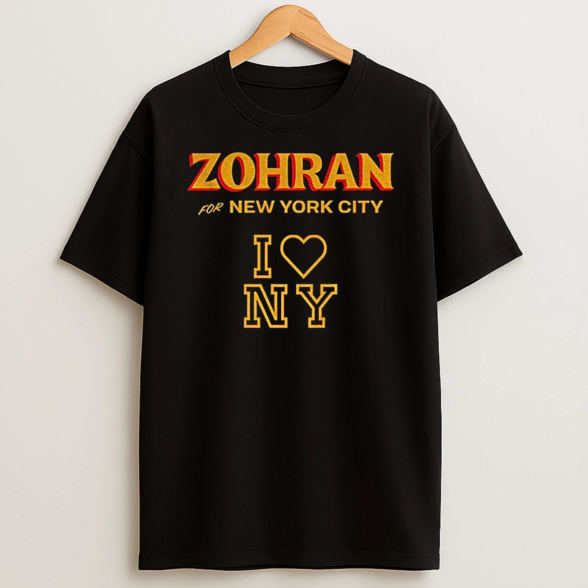Zohran Mamdani Zohran For Mayor Of New York I Love Ny Tshirt Hoodie