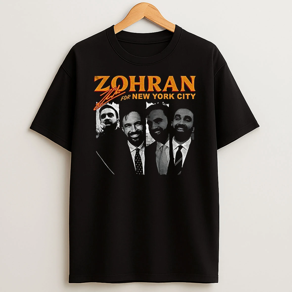 Zohran Mamdani Zohran For New York City 2025 Progressive Democrats Signature Tshirt Hoodie