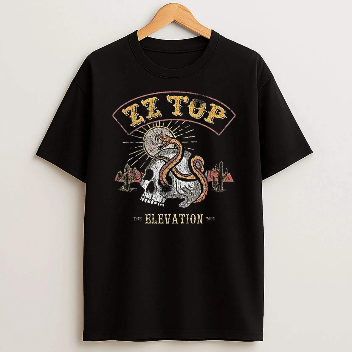 Zz Top Elevation Tour 2025 Dateback Tshirt Hoodie