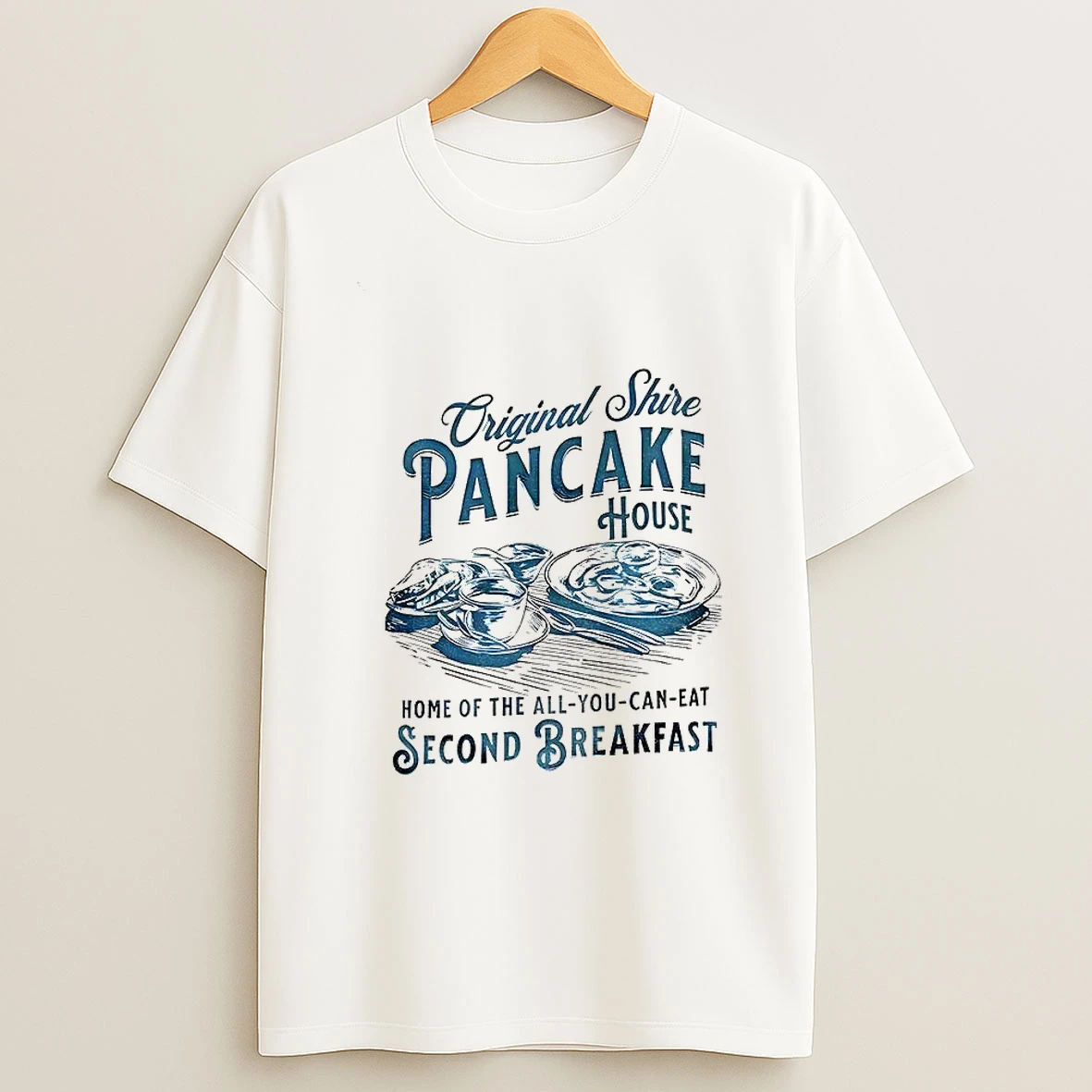 Shire Pancake House Home Of The Al You Can Eat Second Breakfast Tshirt Hoodie