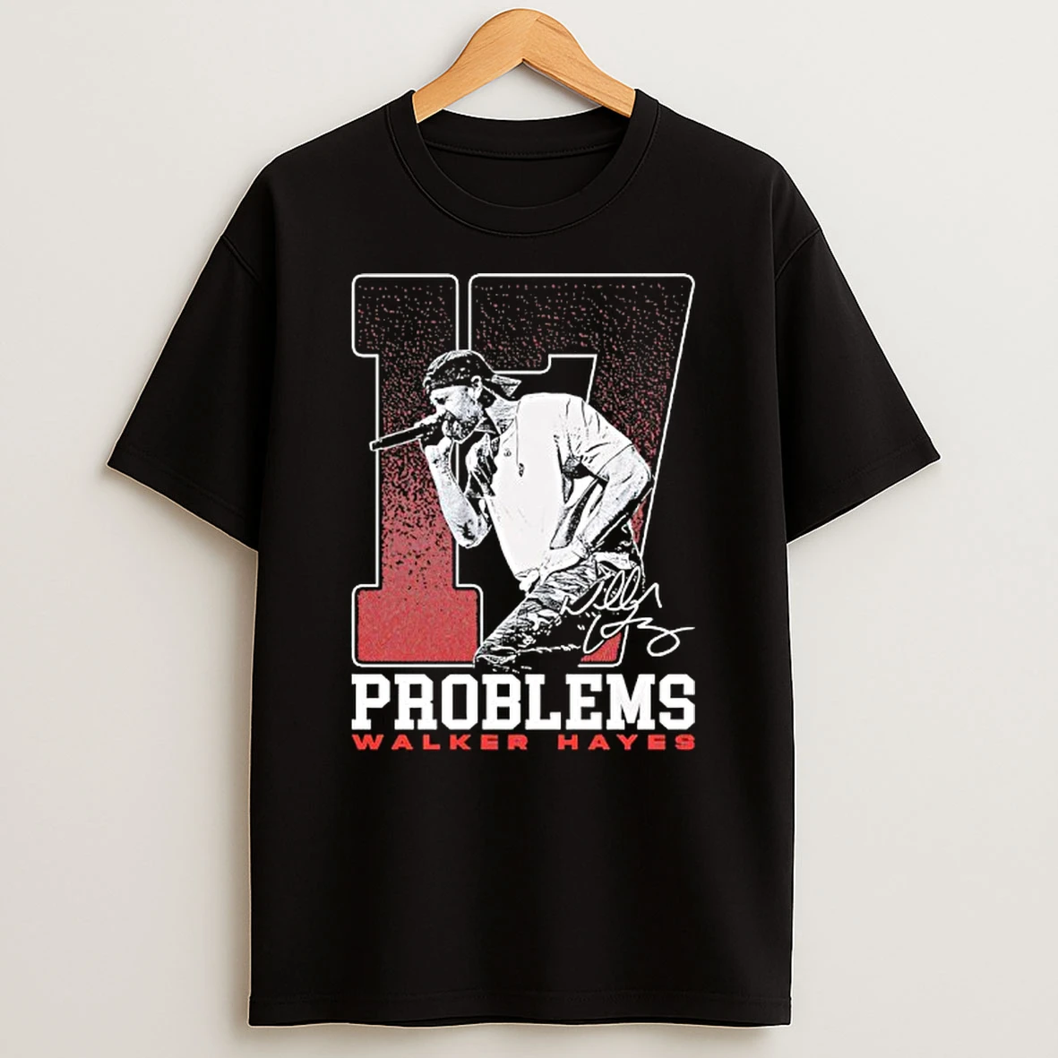 17 Problems Photo Walker Hayes Signature T Shirt