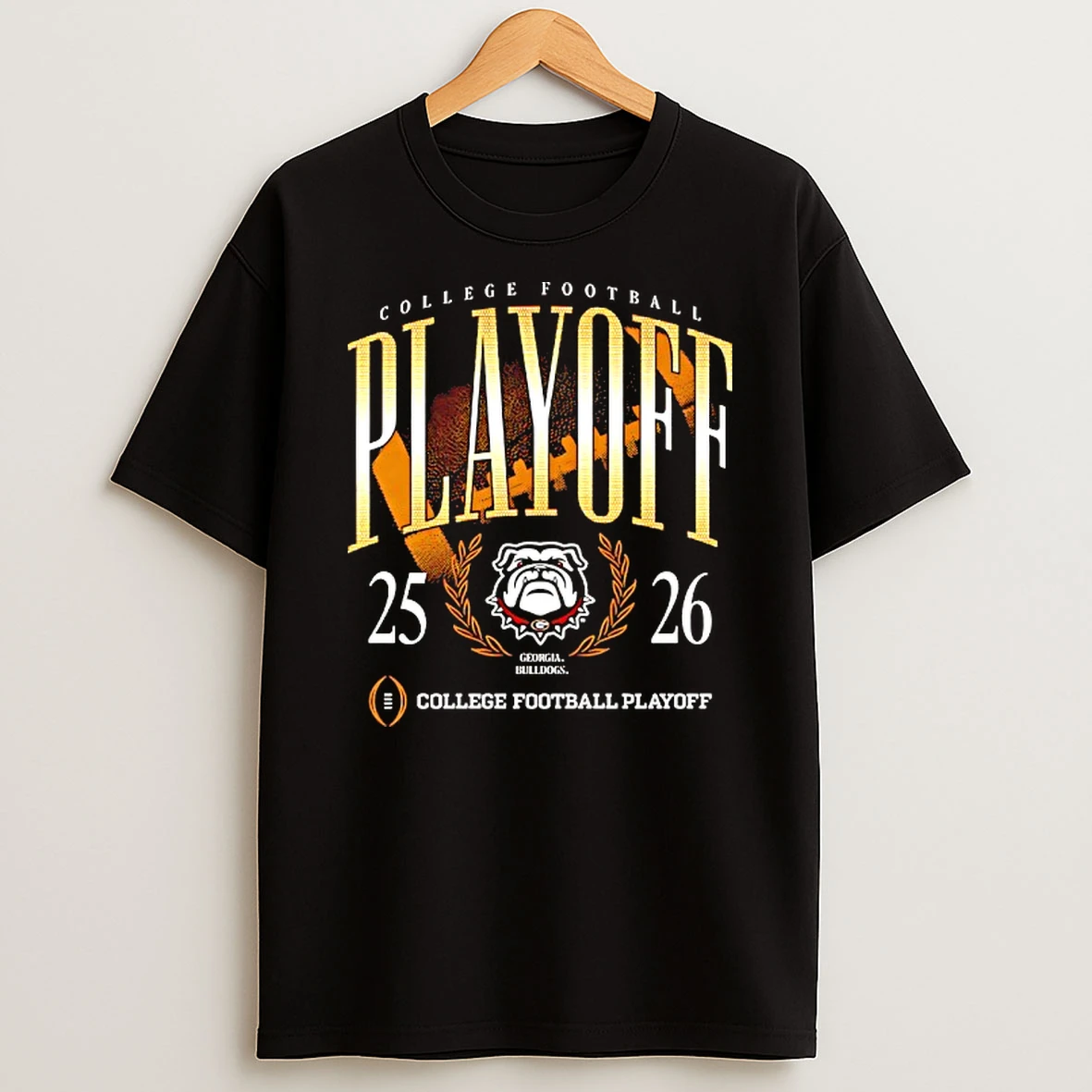 2025 2026 College Football Playoff Georgia Bulldogs Crest T Shirt