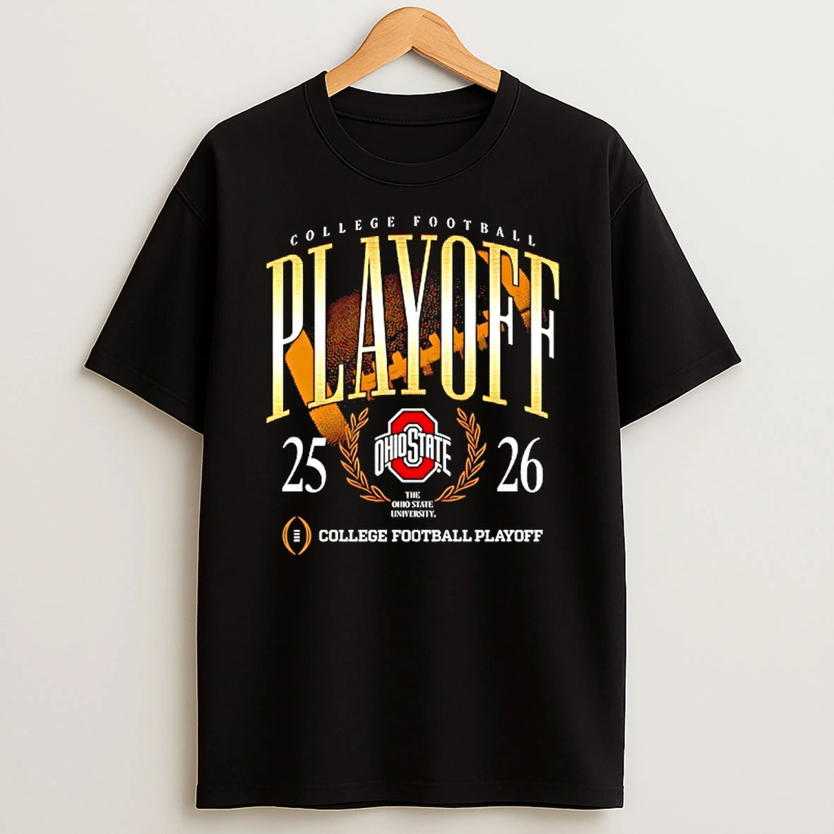 2025 2026 College Football Playoff Ohio State Buckeyes Crest T Shirt