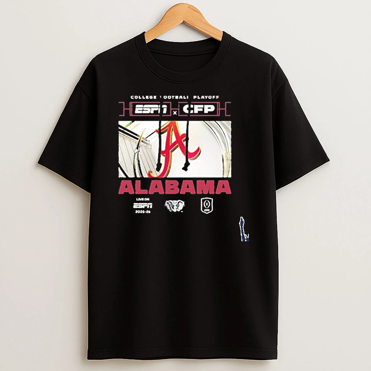 2025 26 Cfp Alabama Crimson Tide Window T Shirt