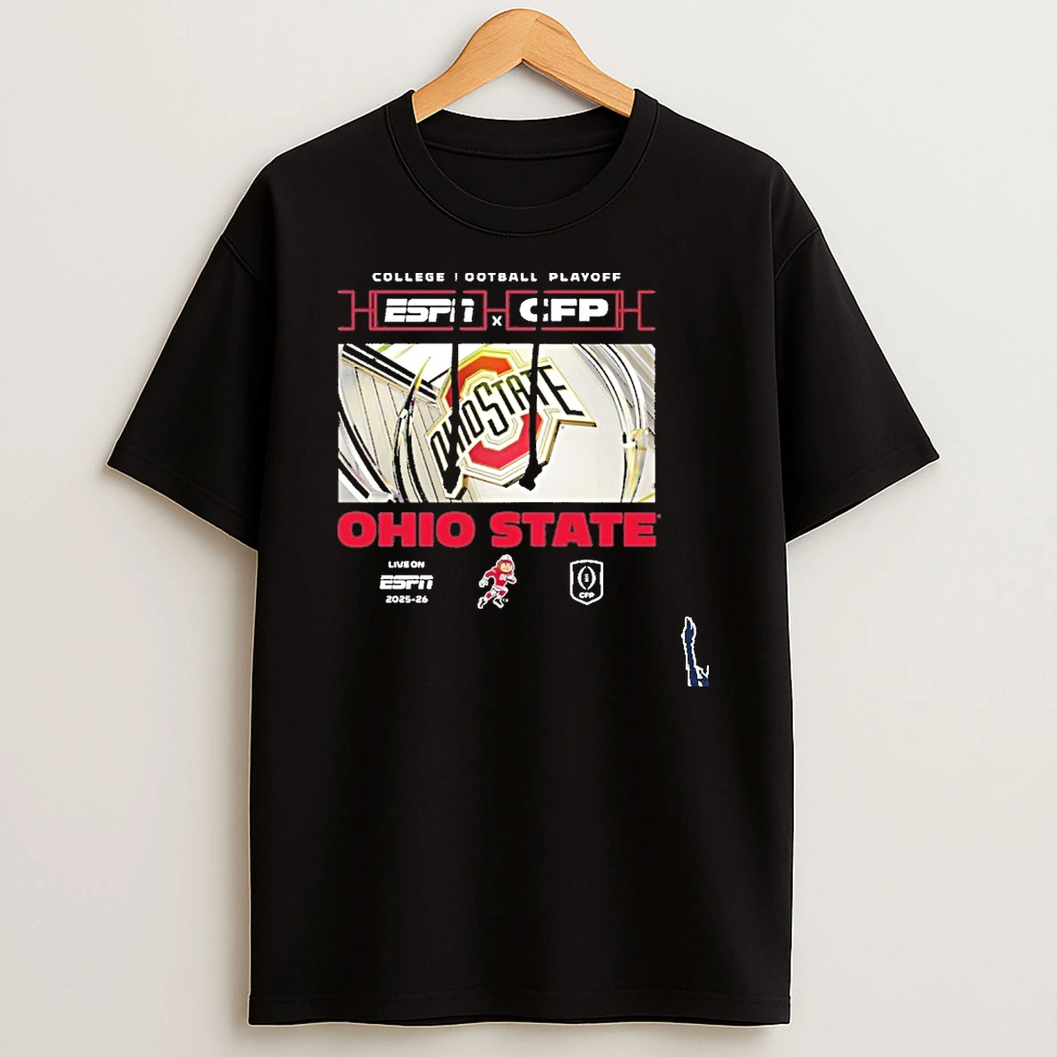 2025 26 Cfp Ohio State Buckeyes Window T Shirt