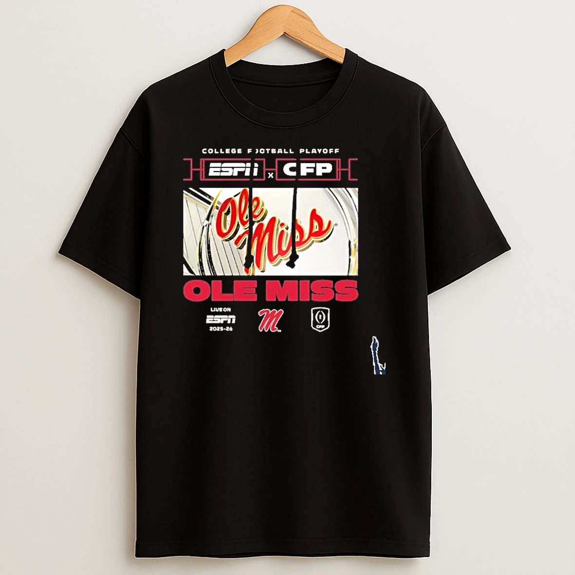 2025 26 Cfp Ole Miss Rebels Window T Shirt