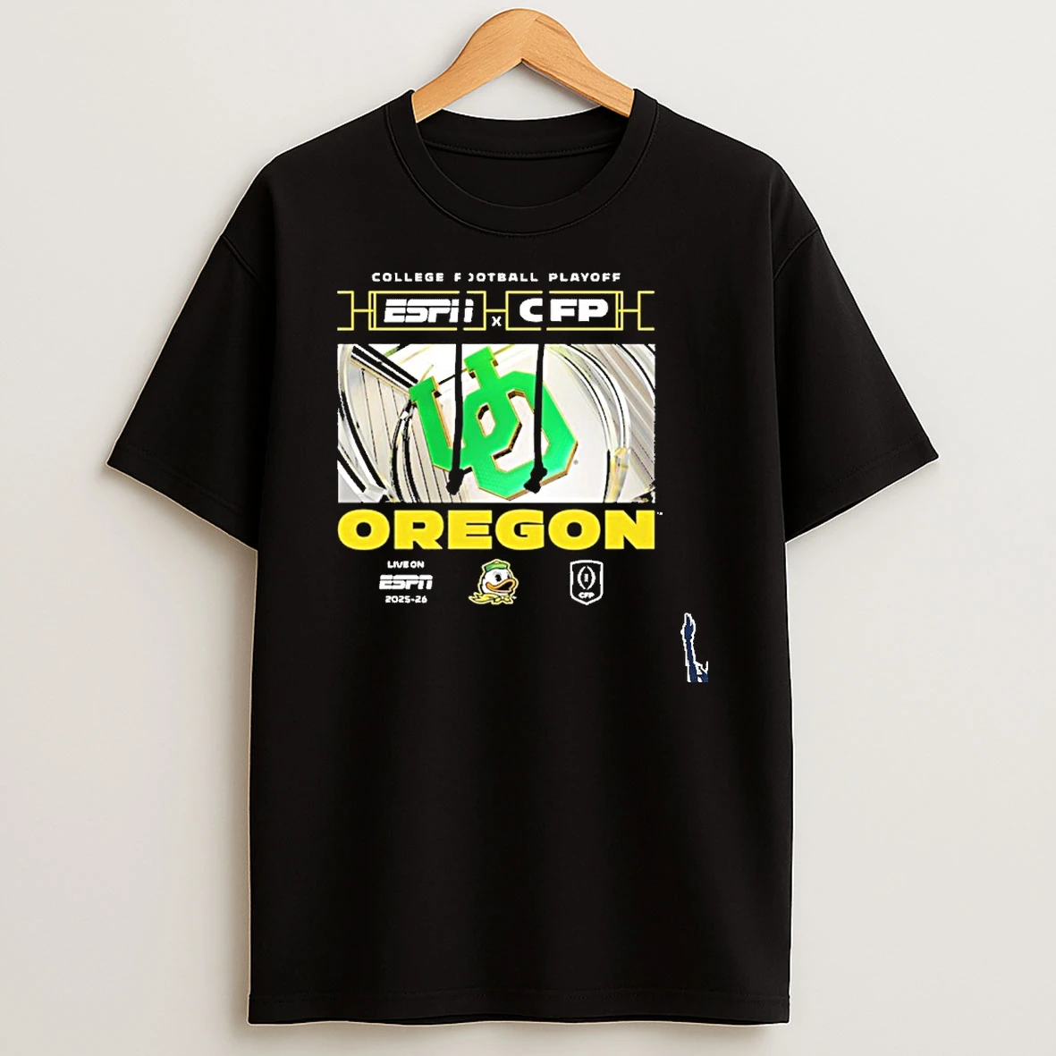 2025 26 Cfp Oregon Ducks Window T Shirt