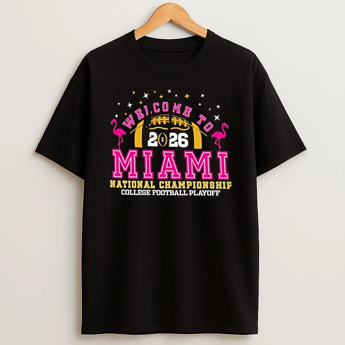 2025 26 College Football Playoff National Championship Welcome To Miami T Shirt
