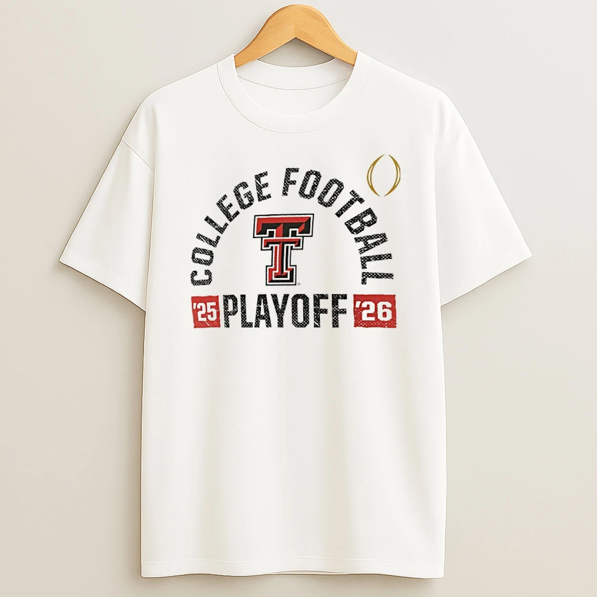 2025 26 College Football Playoff Texas Tech Red Raiders T Shirt