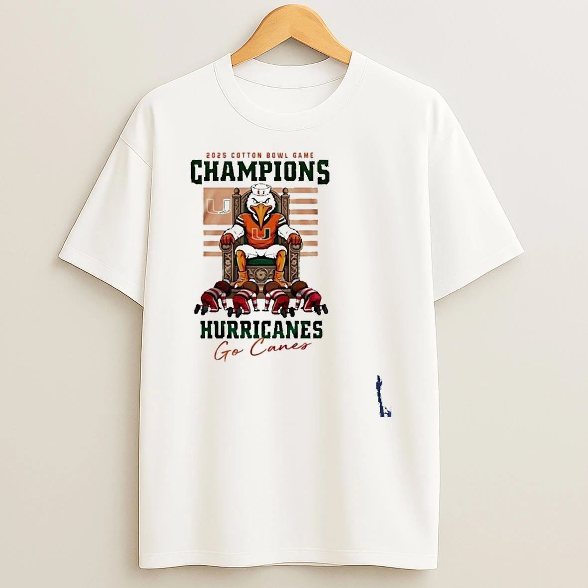 2025 26 Cotton Bowl Champions Miami Hurricanes King T Shirt