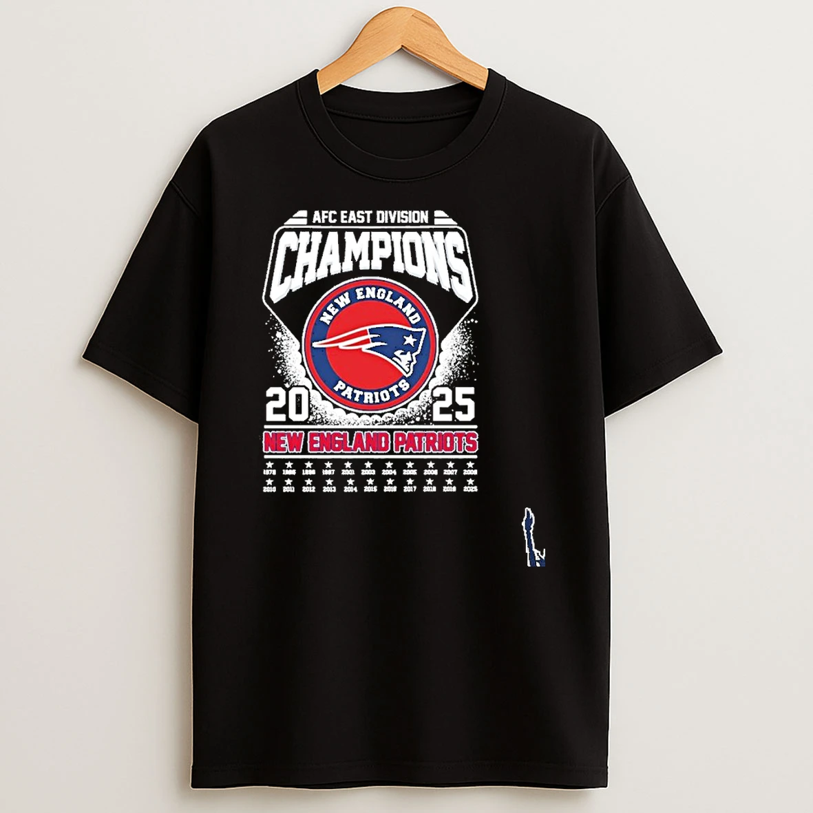 2025 Afc Champions Ne Patriots T Shirt