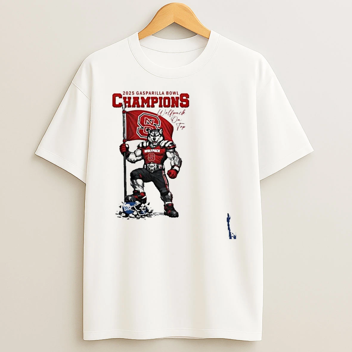2025 Gasparilla Bowl Champions Mascot T Shirt