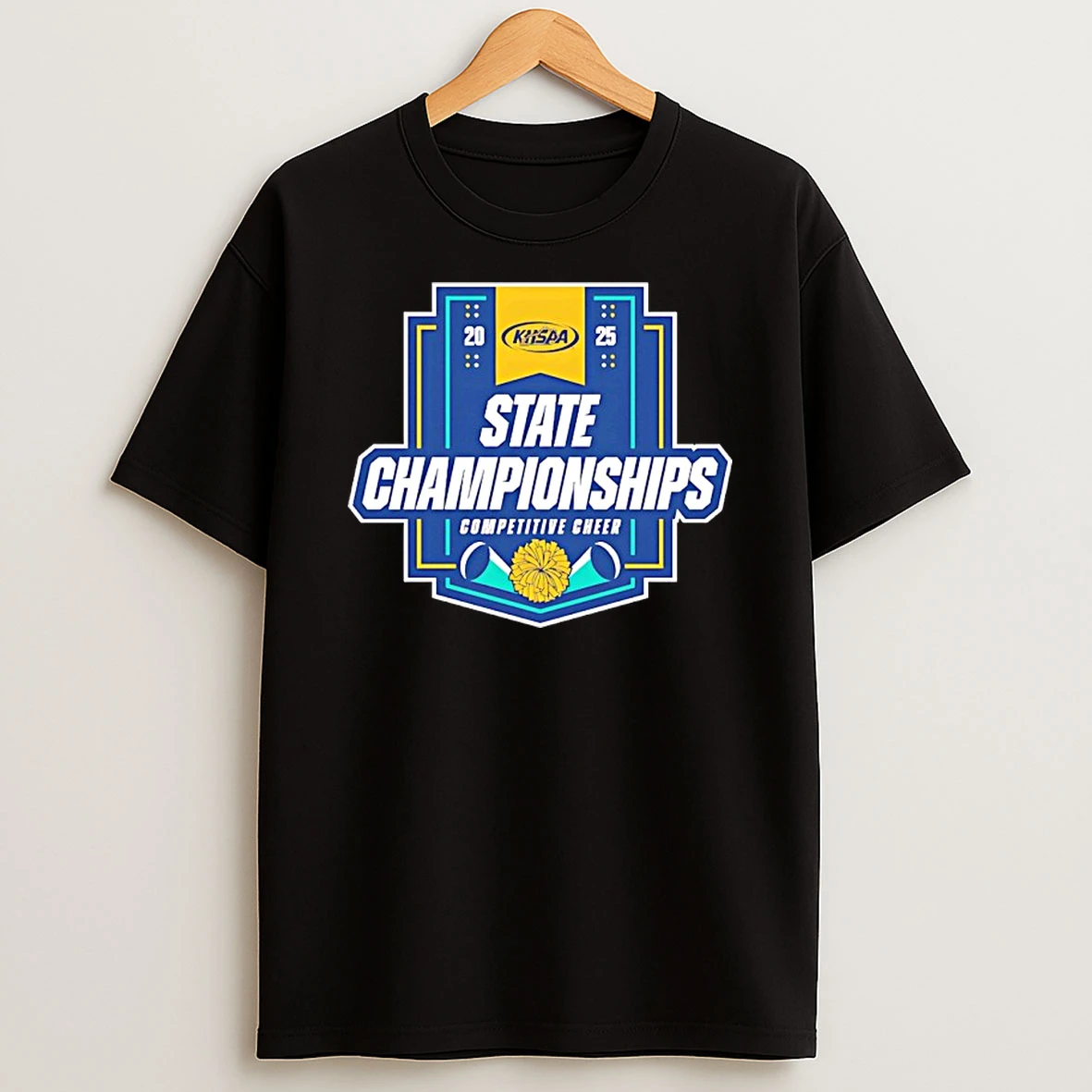 2025 Khsaa Competitive Cheerleading State Championships Logo T Shirt
