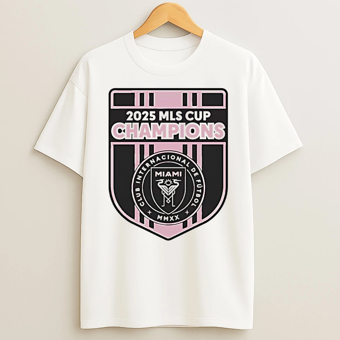 2025 Mls Cup Champions Inter Miami Cf T Shirt