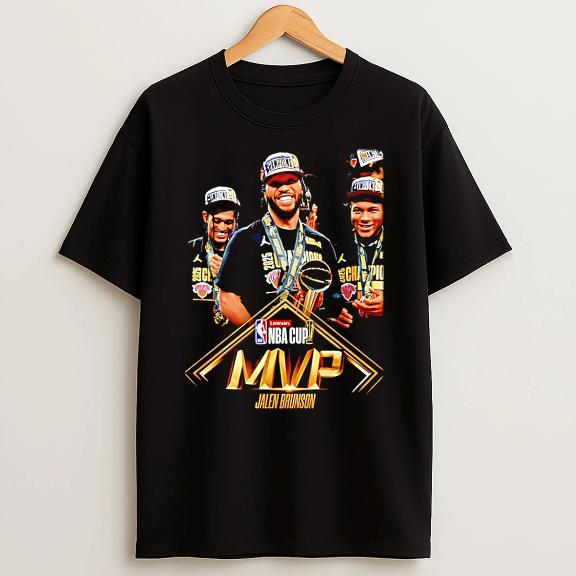 2025 Nba Cup Mvp Jalen Brunson New York Knicks T Shirt