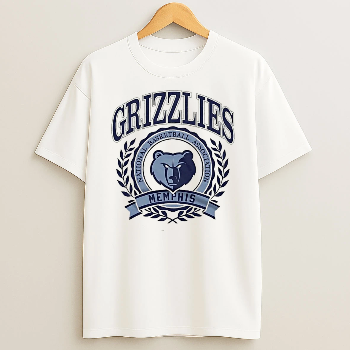 2025 Nba Memphis Grizzlies Crest T Shirt