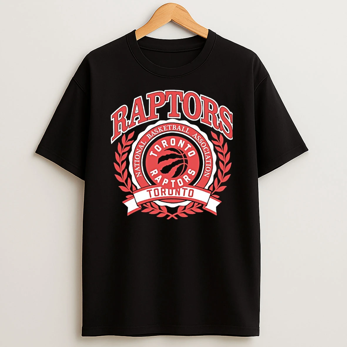 2025 Nba Toronto Raptors Crest T Shirt