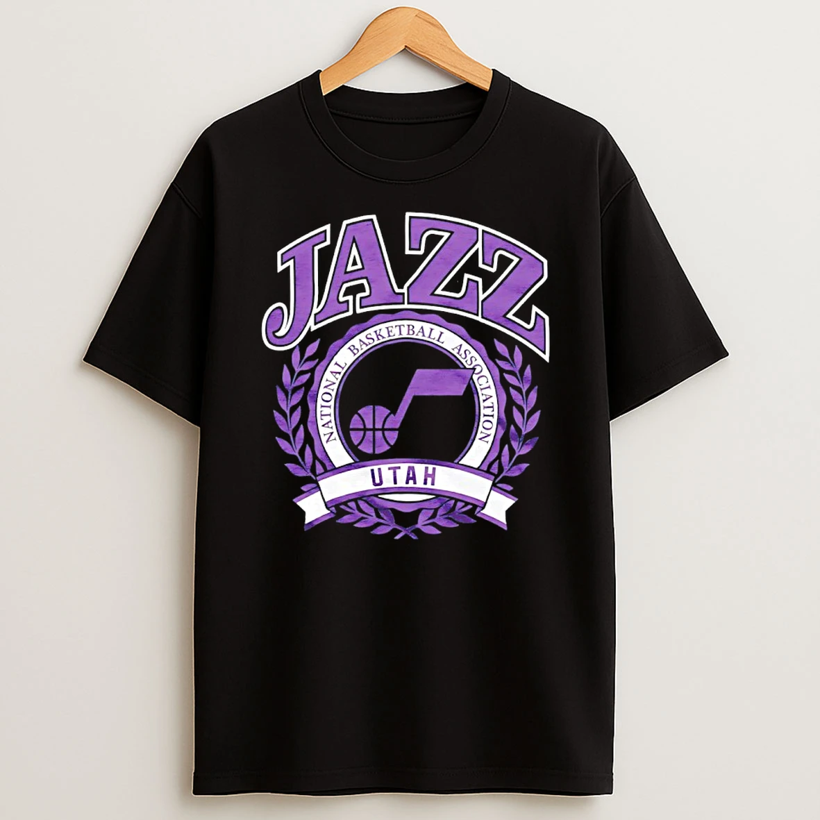 2025 Nba Utah Jazz Crest T Shirt